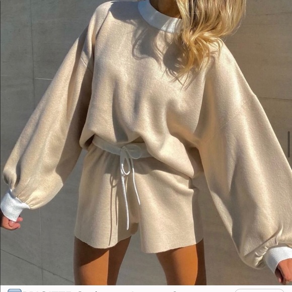 Knit lounge set Large- 2 piece - Picture 1 of 12